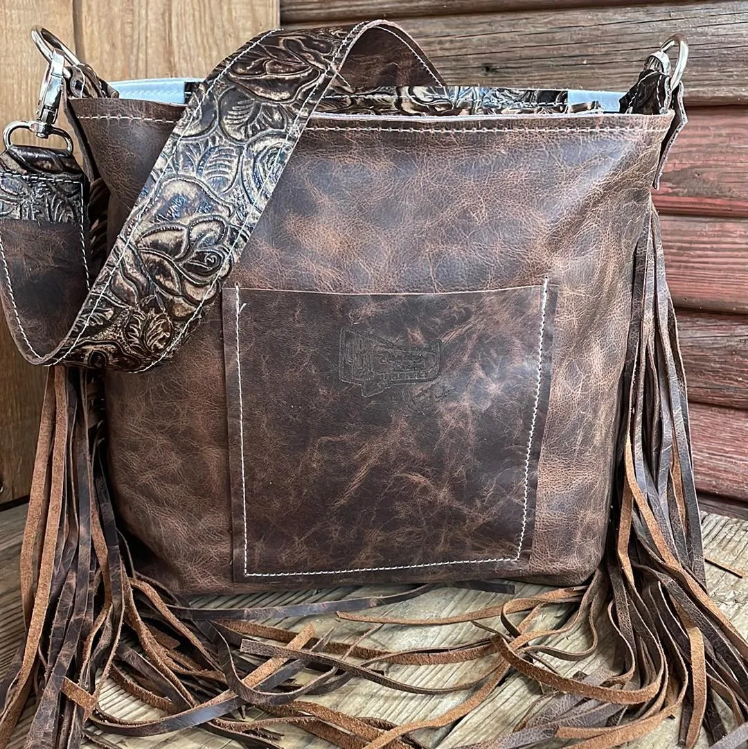 028 Gabby - Longhorn w/ Cross Design