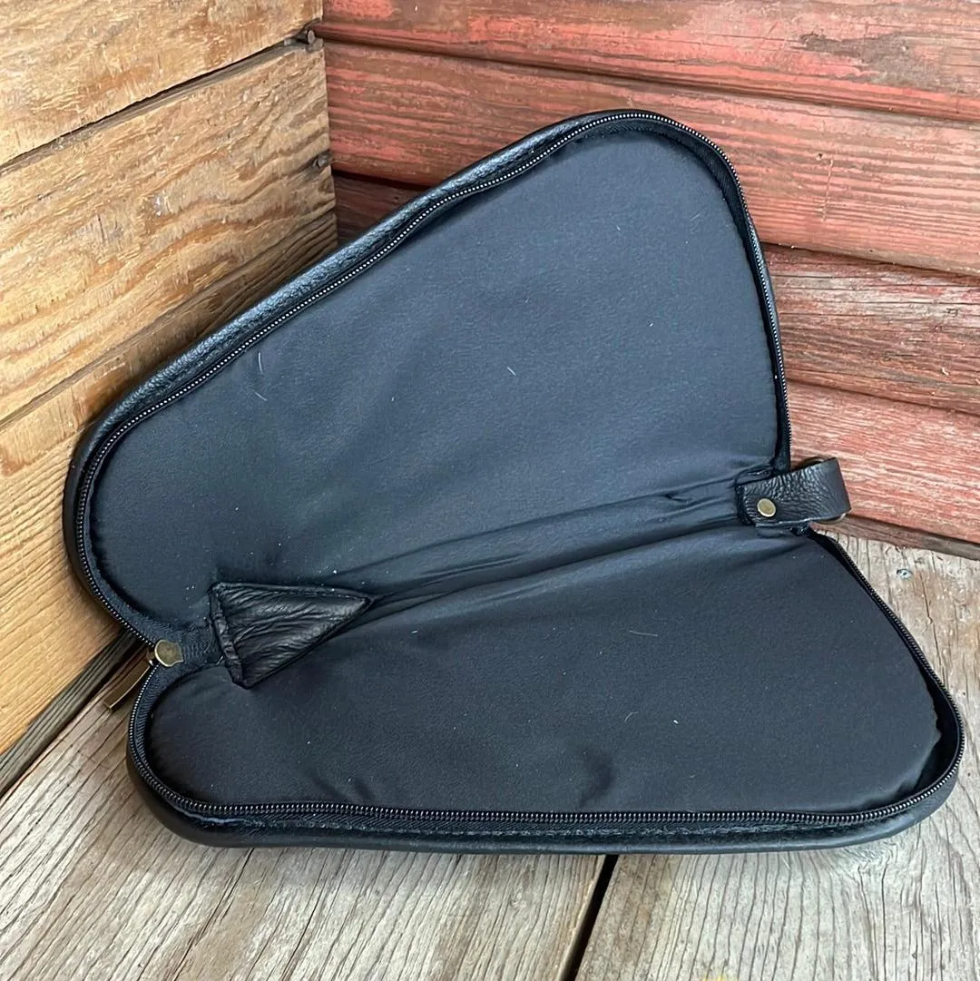 062 Medium Pistol Case - Cowhide w/