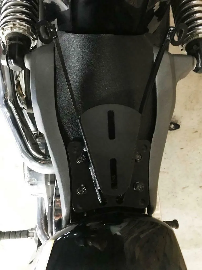 2015-2024 Indian Scout & Bobber Seat Rigid Mounting Conversion Kit Ant Brn Gator