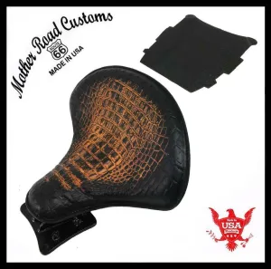 2015-2024 Indian Scout & Bobber Seat Rigid Mounting Conversion Kit Ant Brn Gator