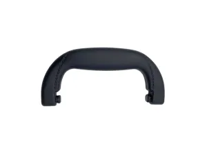 6" Post Style Handle Black Plastic For Briefcases and Bags