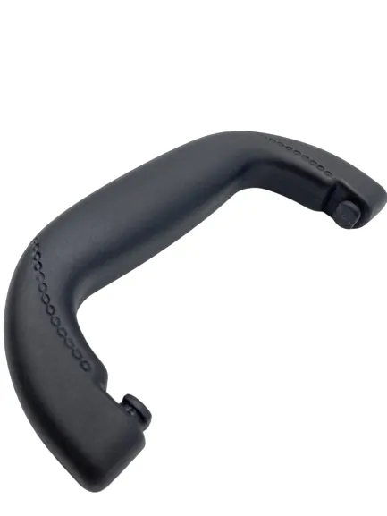 6" Post Style Handle Black Plastic For Briefcases and Bags