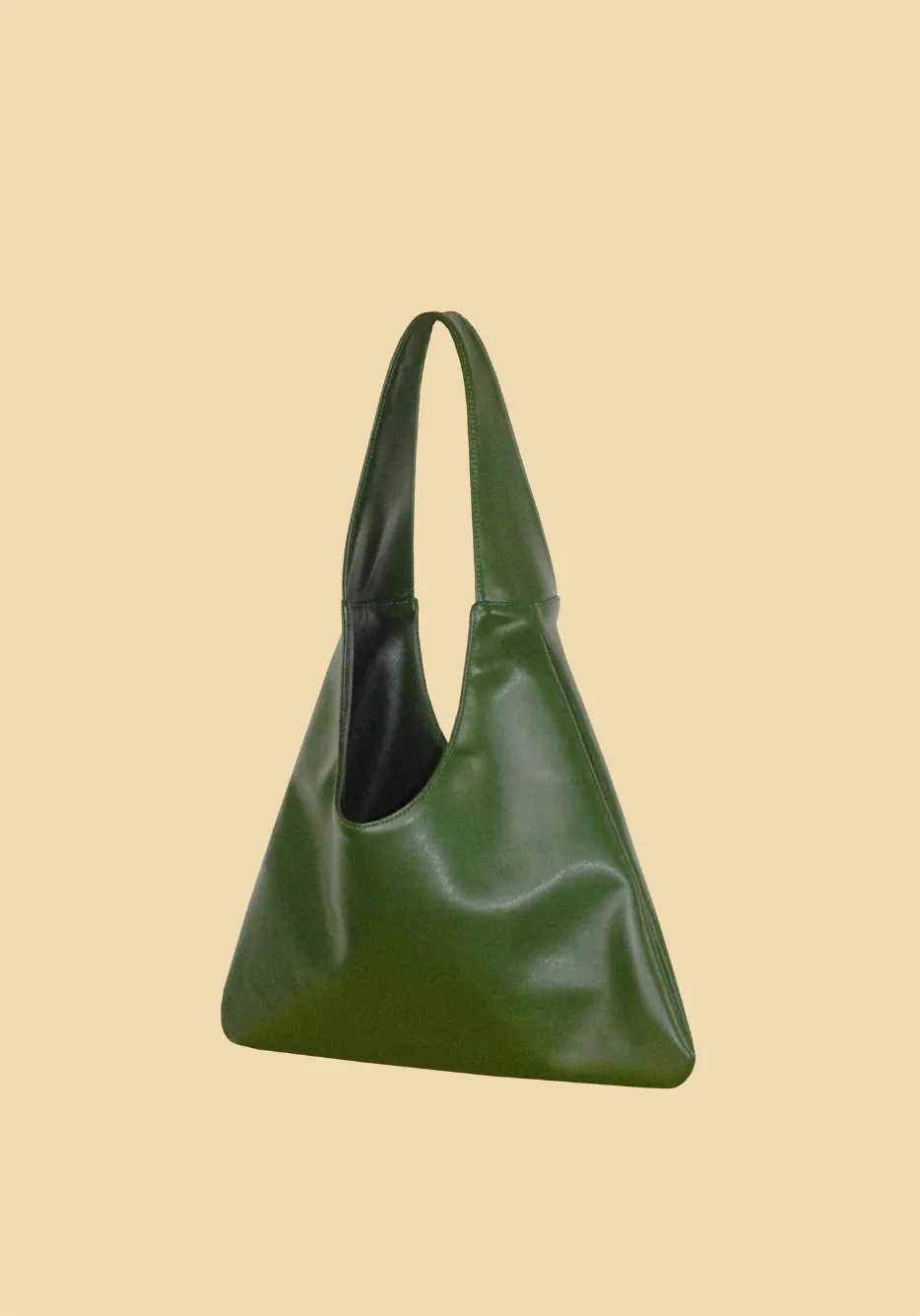 Agave Triangular Tote | Green