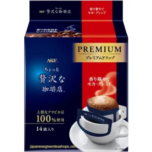 (AGF) Luxurious Coffee Shop Premium Drip Fragrant Mocha Blend (14 Pack)