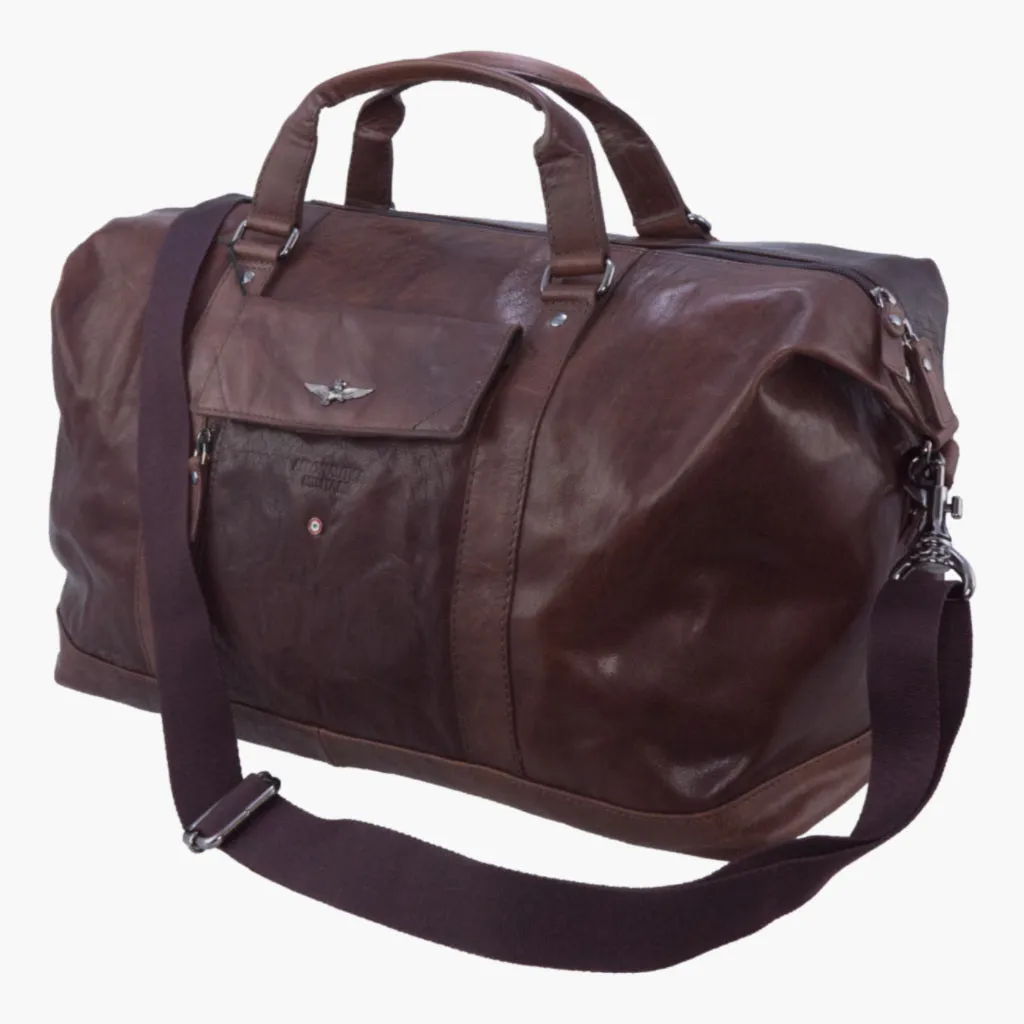 Air Force Military Bags Travel in Vera Vintage Leather AM306-MO