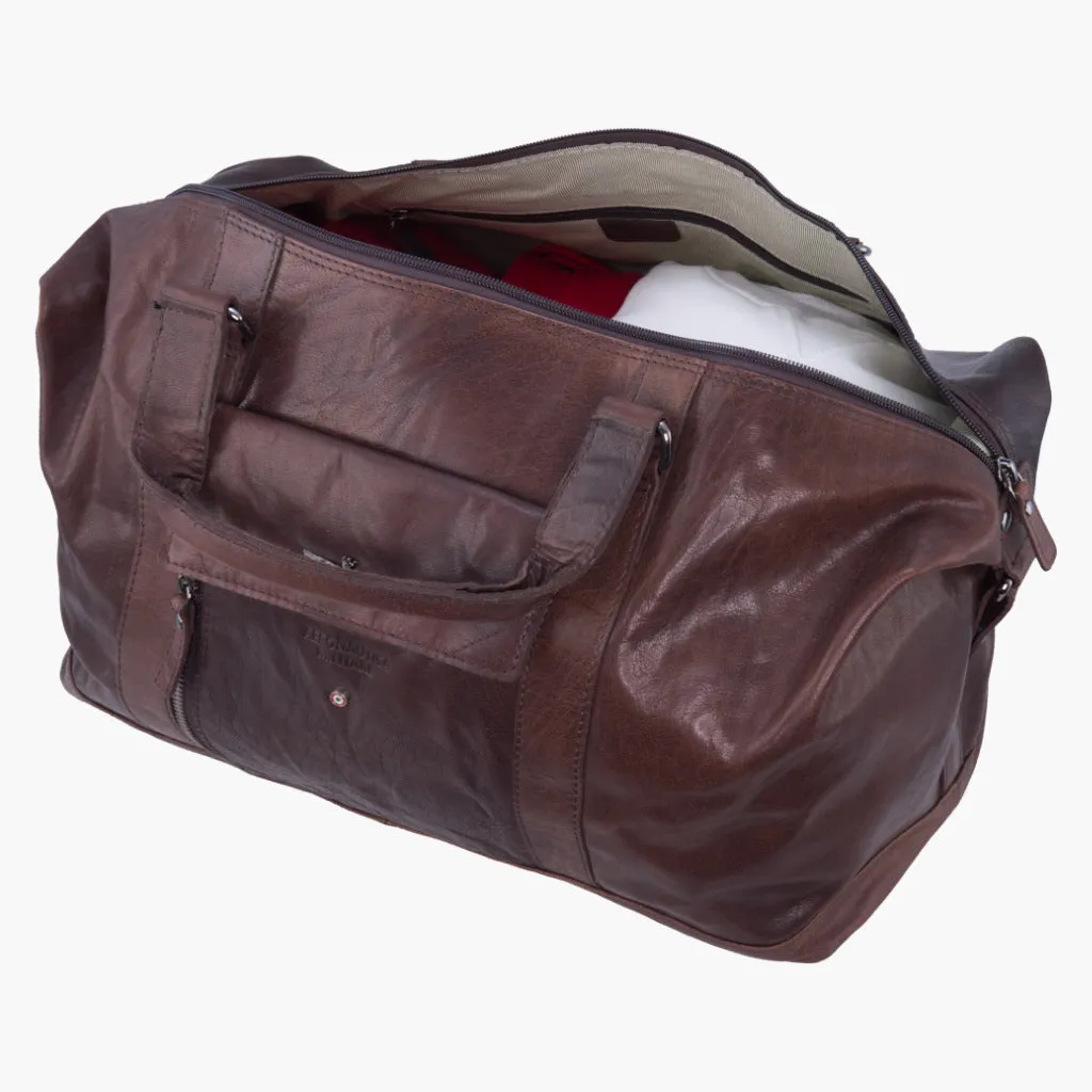 Air Force Military Bags Travel in Vera Vintage Leather AM306-MO