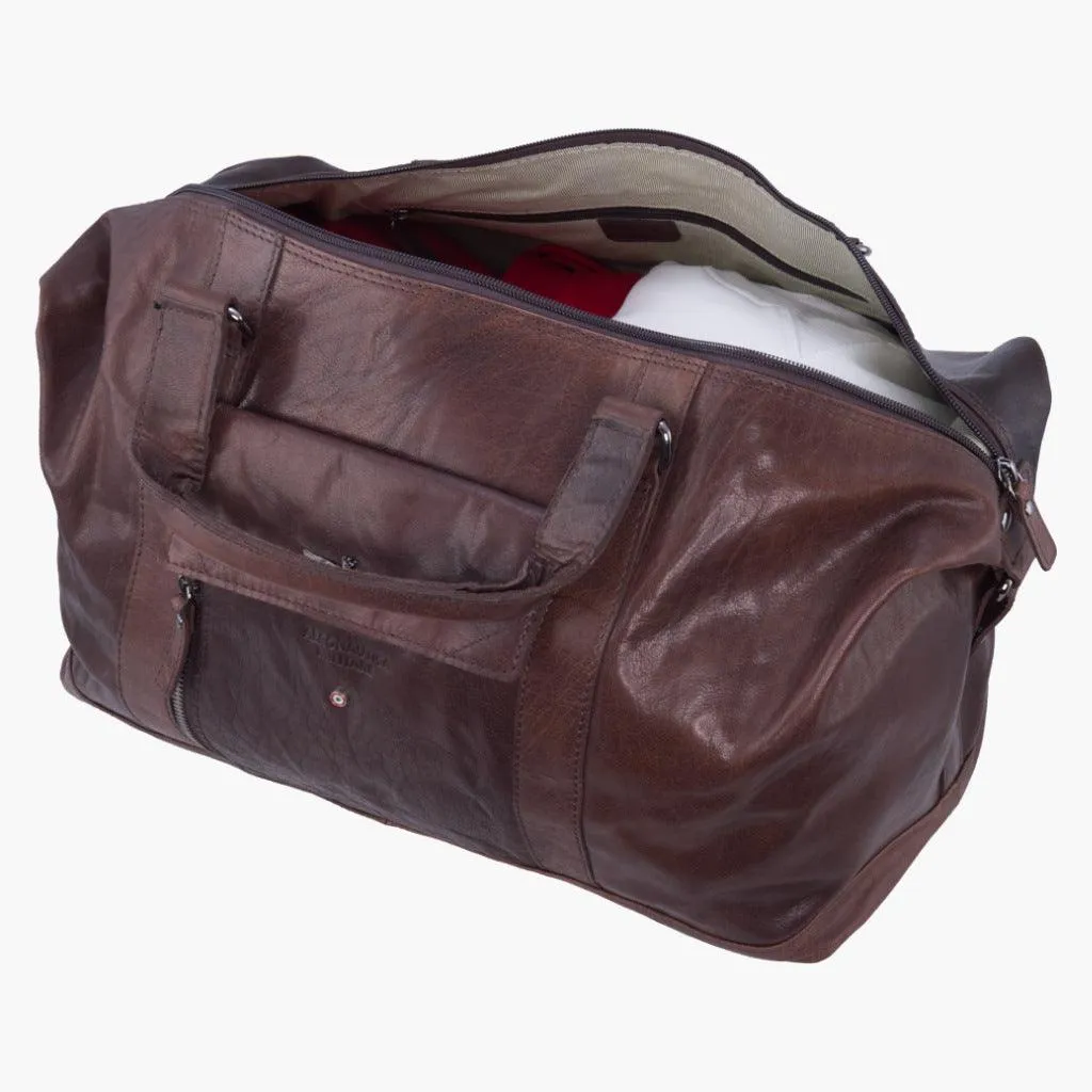 Air Force Military Bags Travel in Vera Vintage Leather AM306-MO