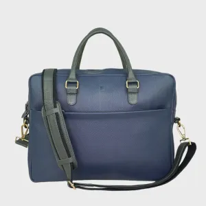 Alder Pebble Grain Leather Techbag
