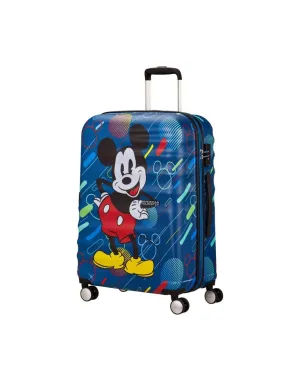 American Tourister Disney Wavebreaker Medium Spinner - Mickey Future Pop