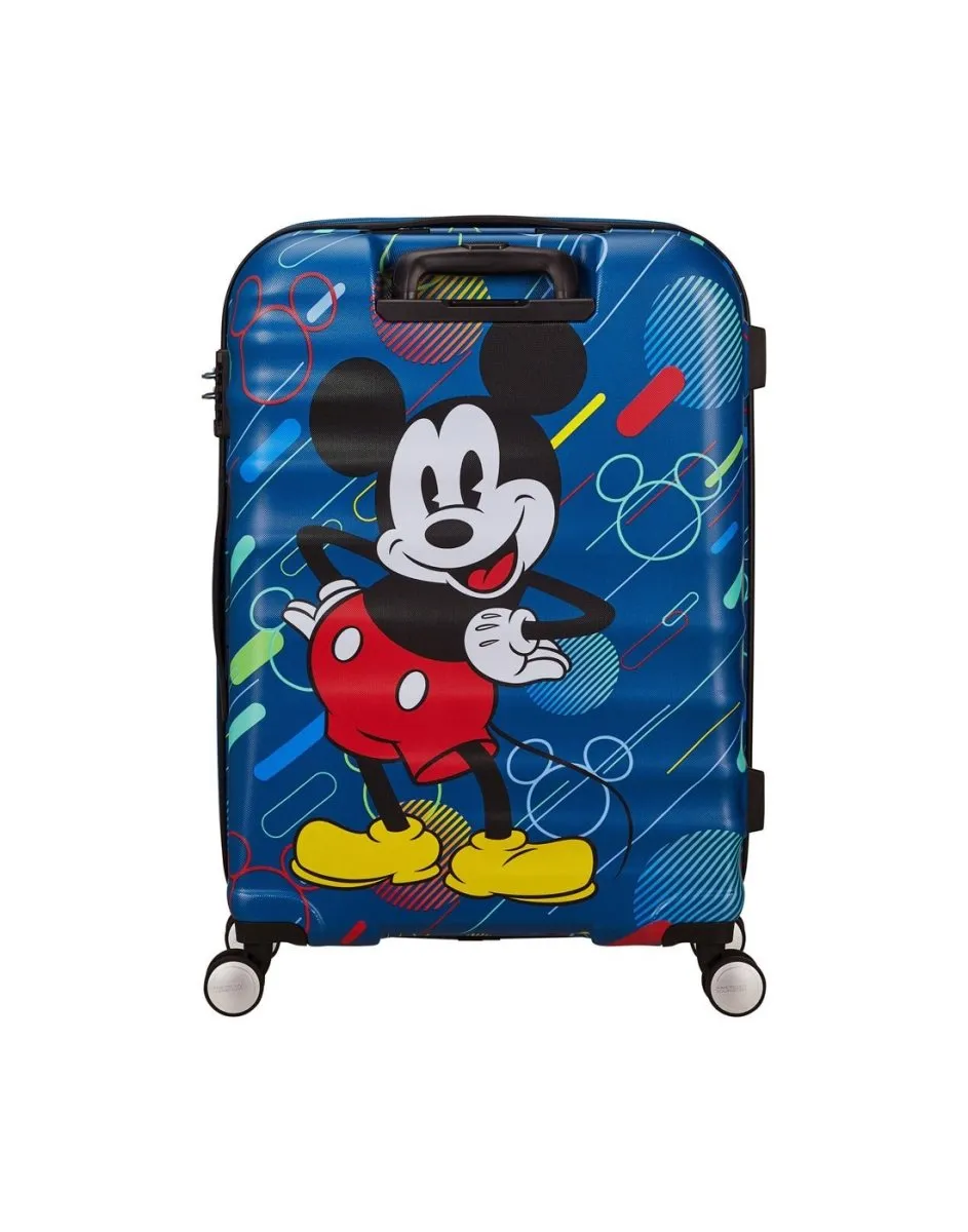 American Tourister Disney Wavebreaker Medium Spinner - Mickey Future Pop