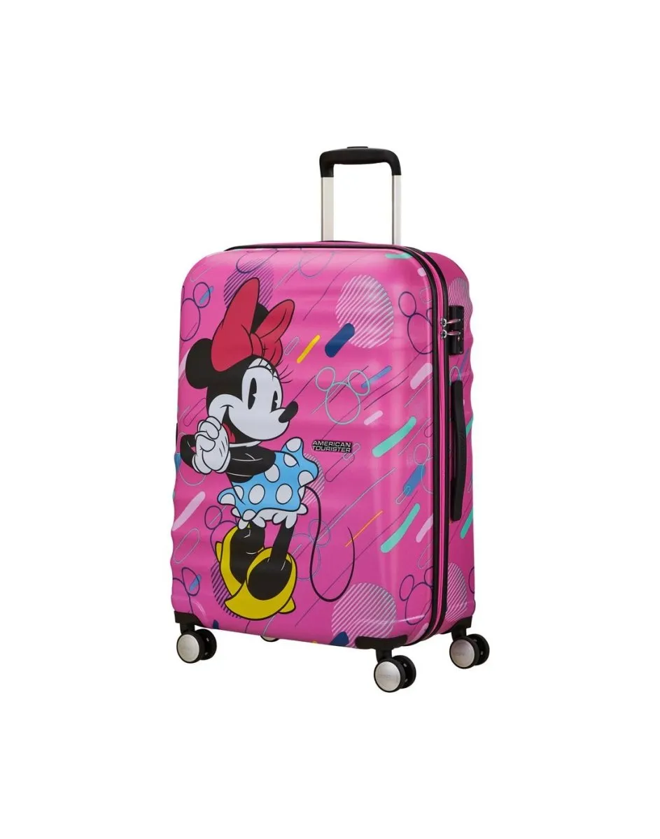 American Tourister Disney Wavebreaker Medium Spinner - Minnie Future Pop