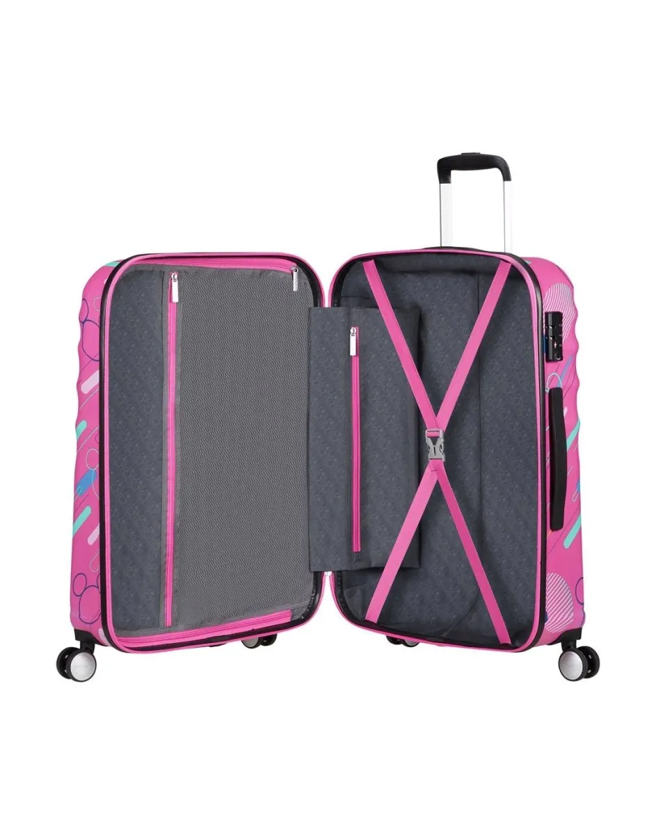 American Tourister Disney Wavebreaker Medium Spinner - Minnie Future Pop