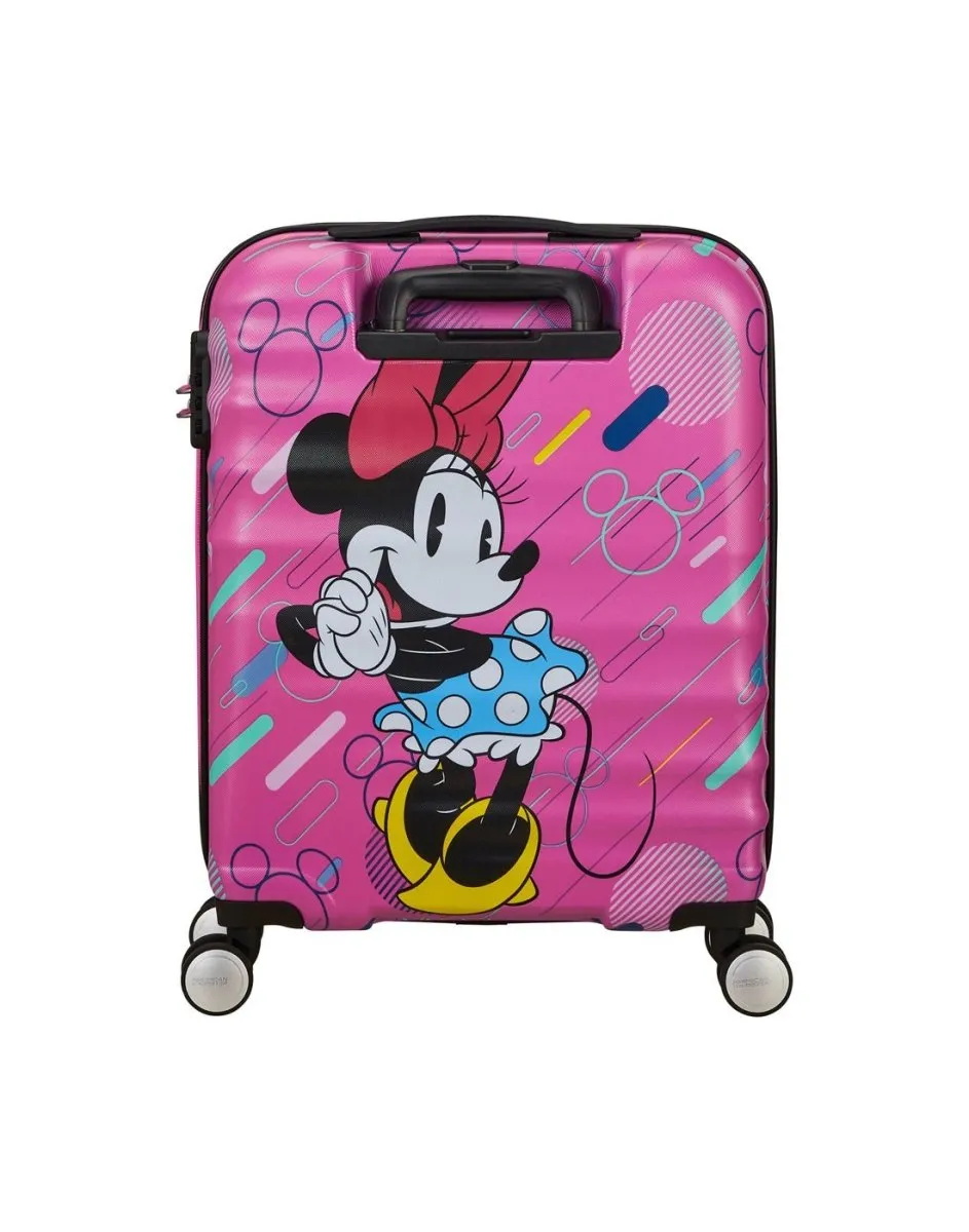 American Tourister Disney Wavebreaker Spinner Carry-on - Minnie Future Pop