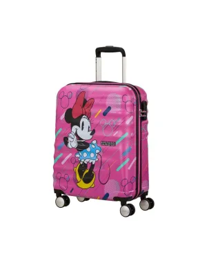American Tourister Disney Wavebreaker Spinner Carry-on - Minnie Future Pop