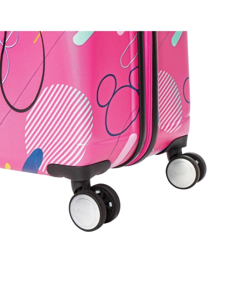 American Tourister Disney Wavebreaker Spinner Carry-on - Minnie Future Pop