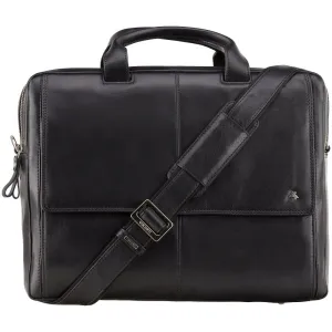 Anderson 15" Laptop Briefcase- Black