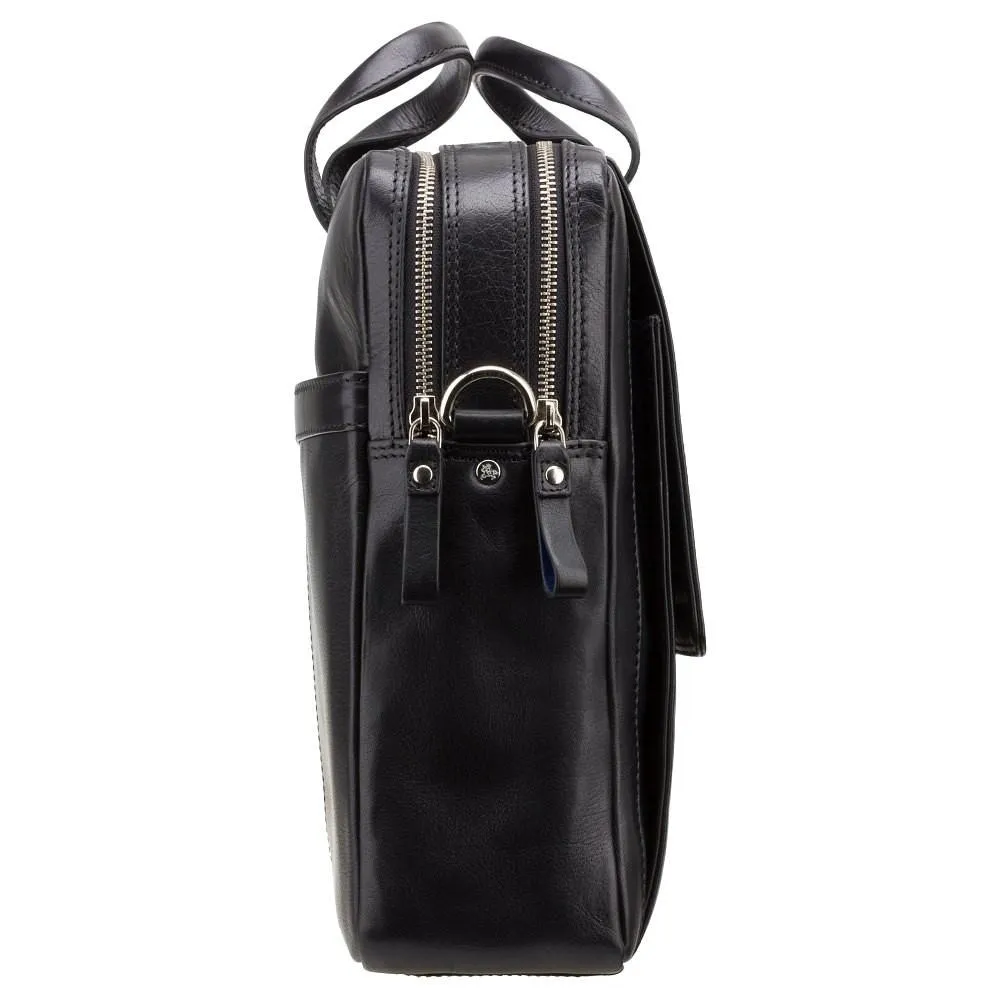 Anderson 15" Laptop Briefcase- Black