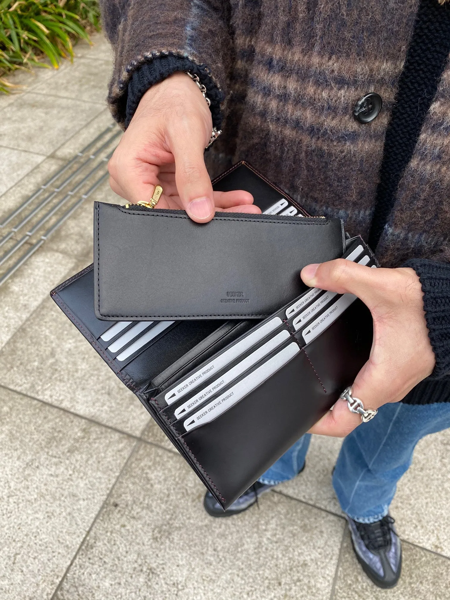 【BILAYER】アドバンレザー ロングウォレット　SKW-014401