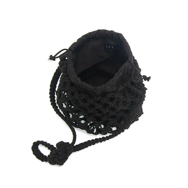Birdie Macrame Crossbody Tote