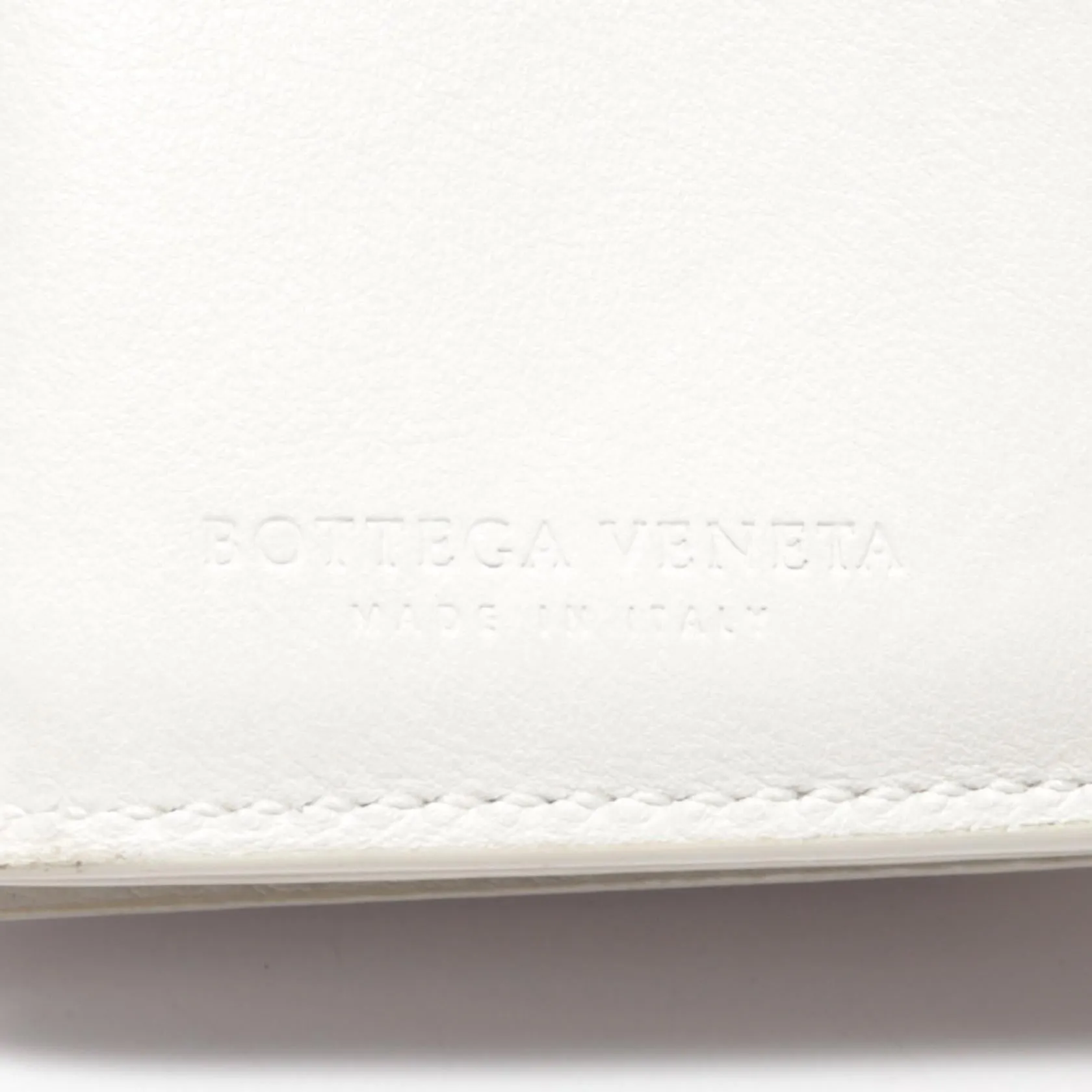 Bottega Veneta Leather Intrecciato Trifold Wallet