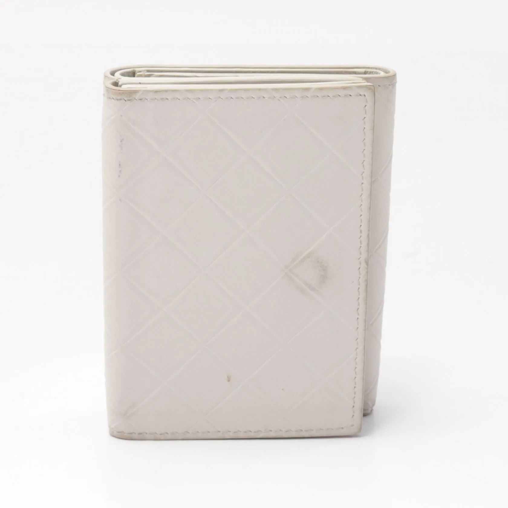 Bottega Veneta Leather Intrecciato Trifold Wallet