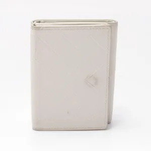 Bottega Veneta Leather Intrecciato Trifold Wallet