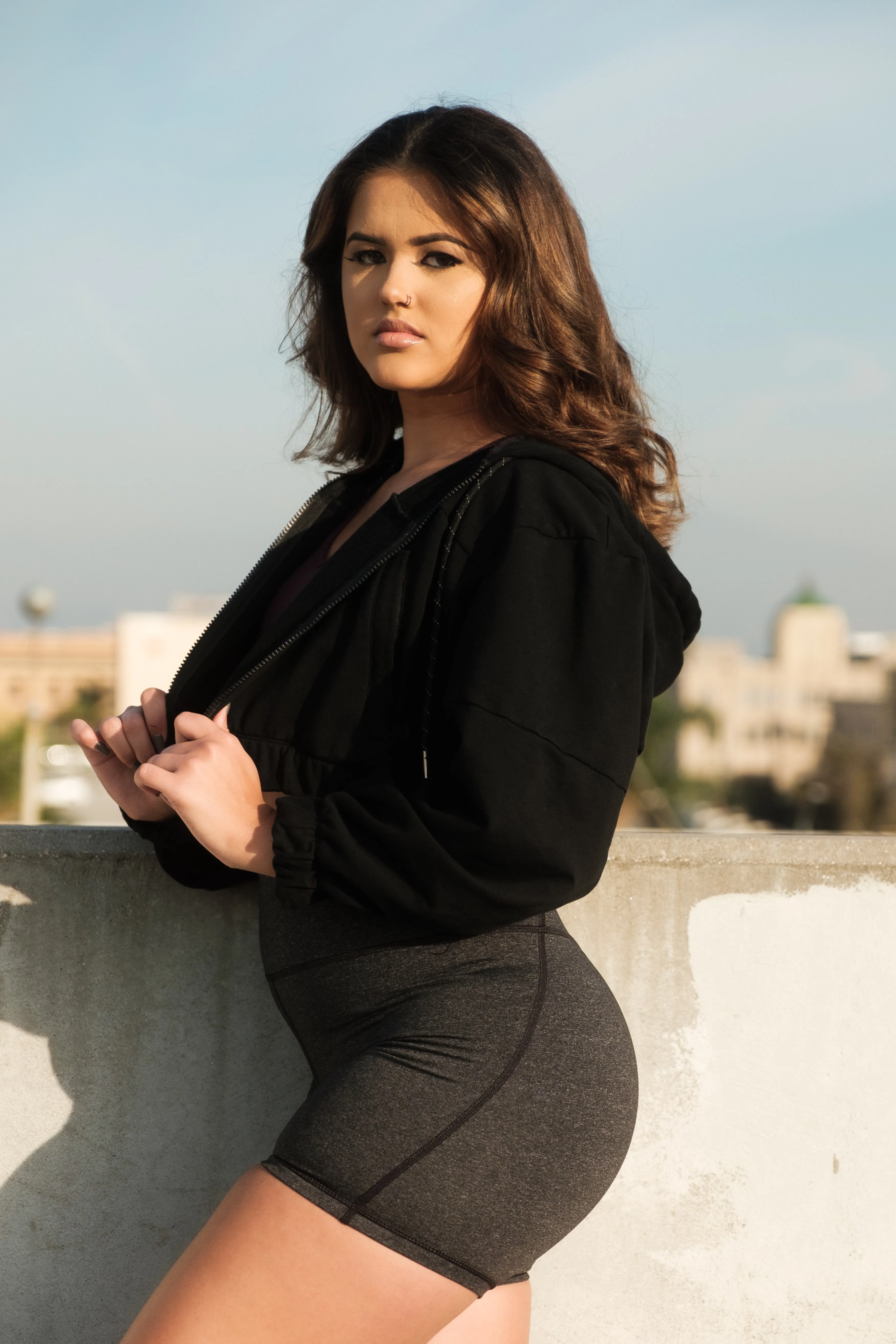 Boxer Hoodie - Knockout Black