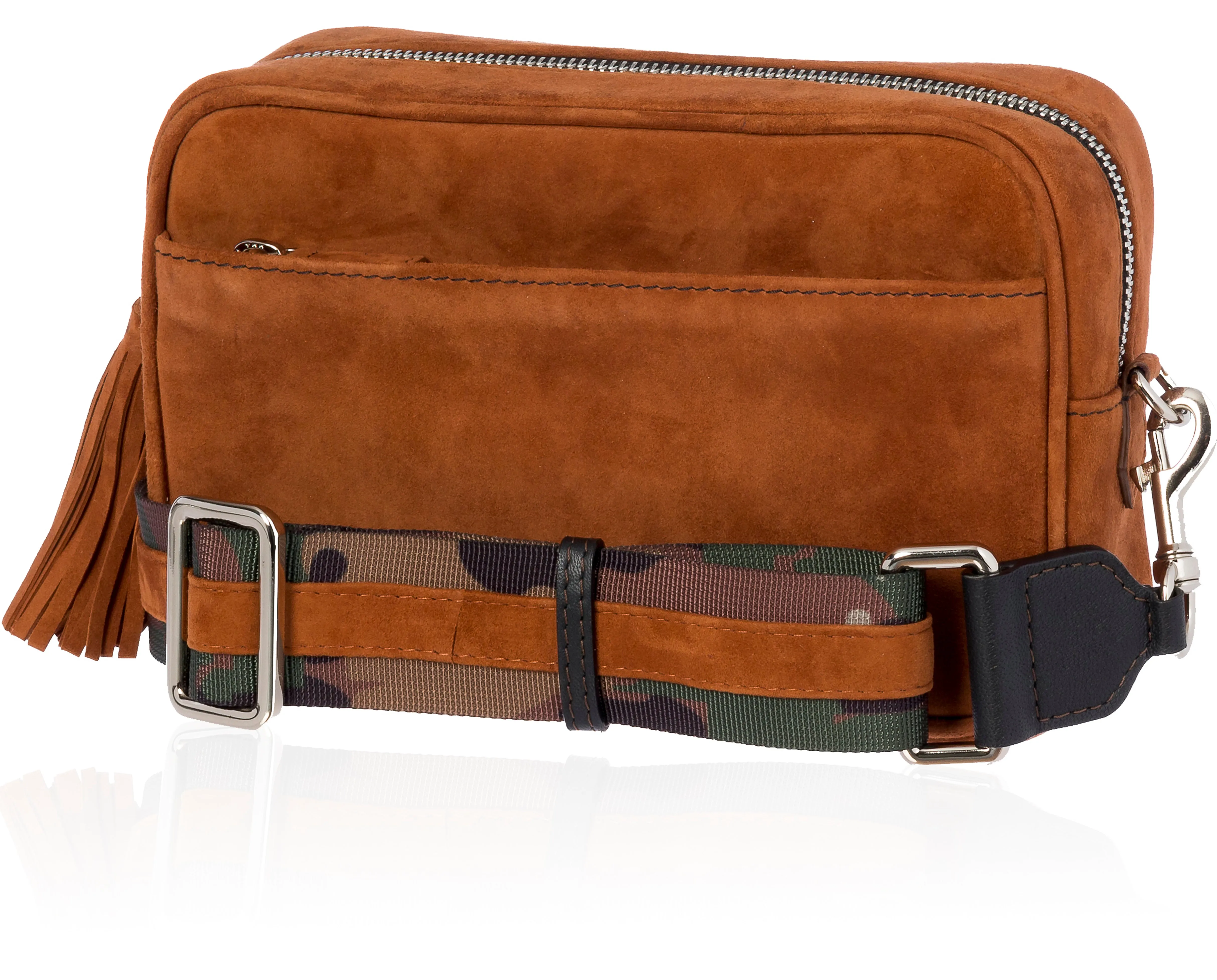 Brown Suede Bag