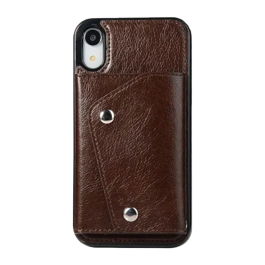 Brown Vegan Leather | Wallet Case