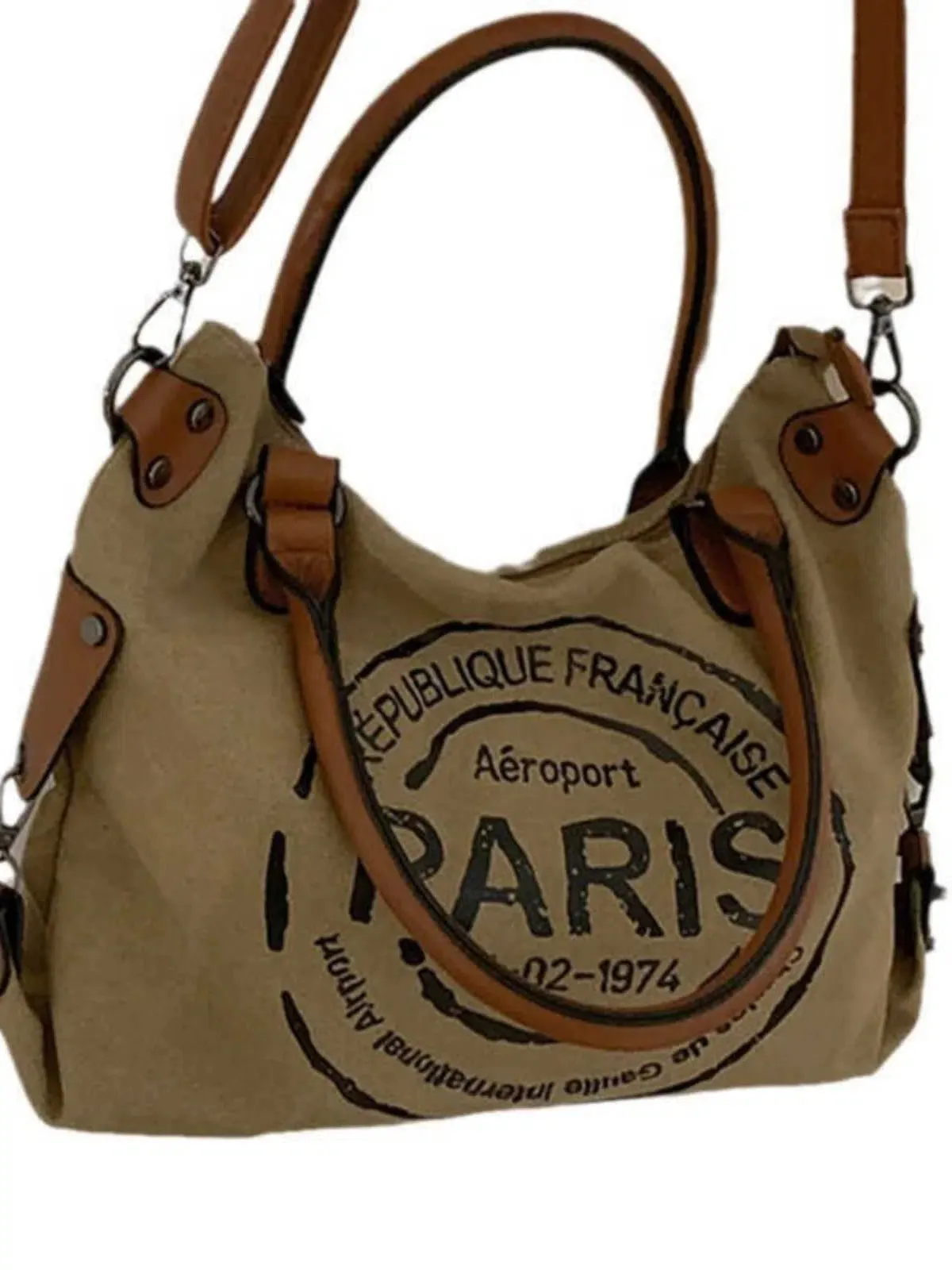 Canvas Shoulder Bag