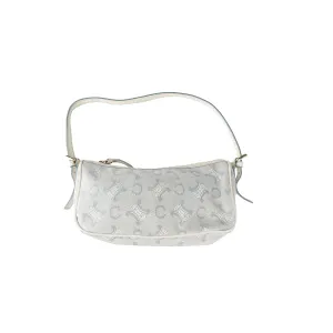 Celine Baby Blue Monogram Mini Shoulder Bag