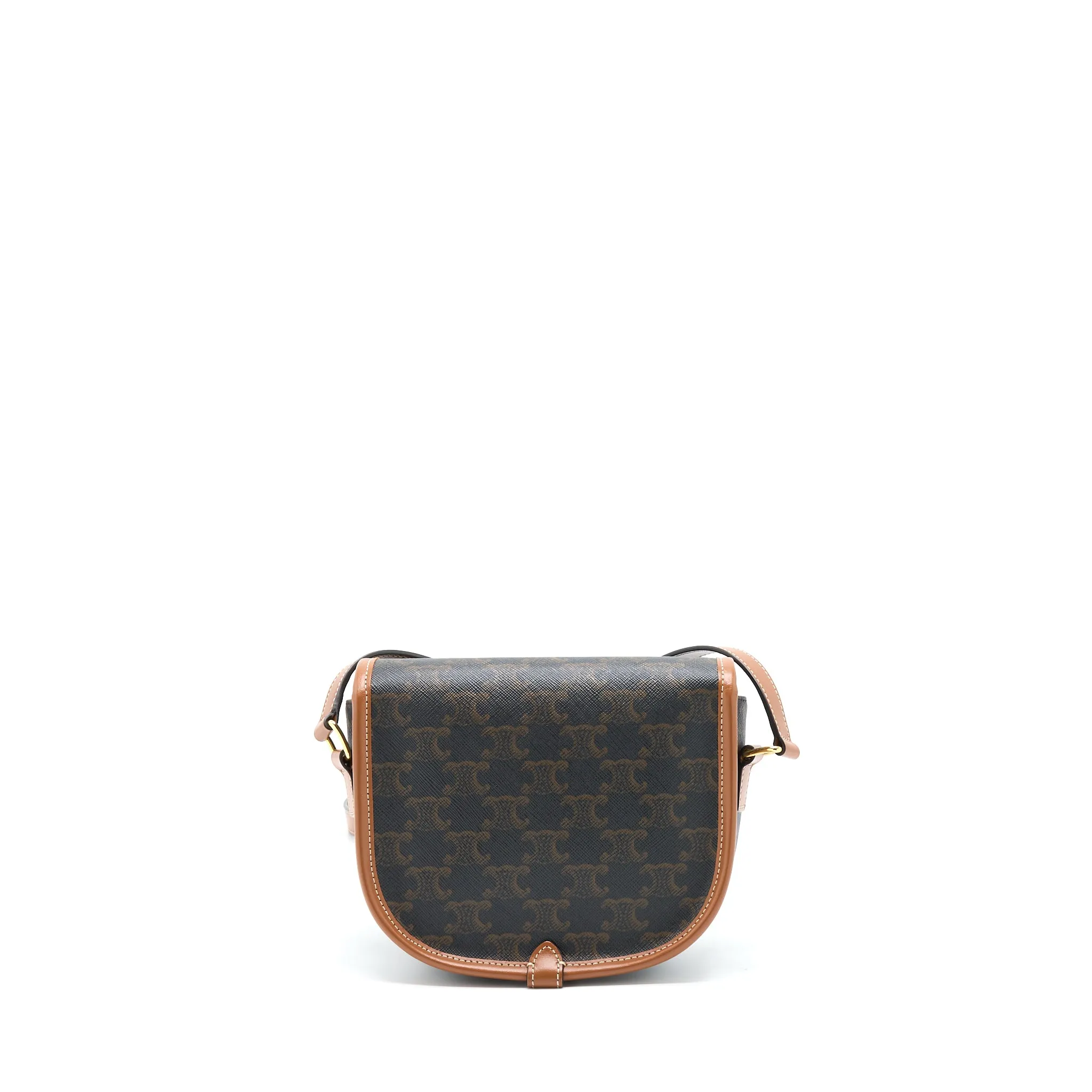 Celine Folco Medium Triomphe Canvas Bag GHW