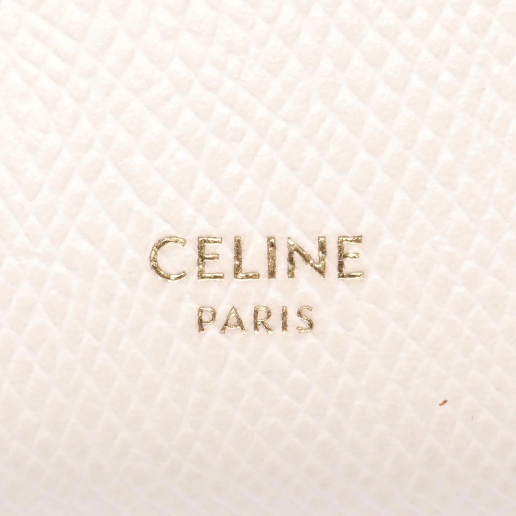 Celine Medium Strap Leather Wallet Pink