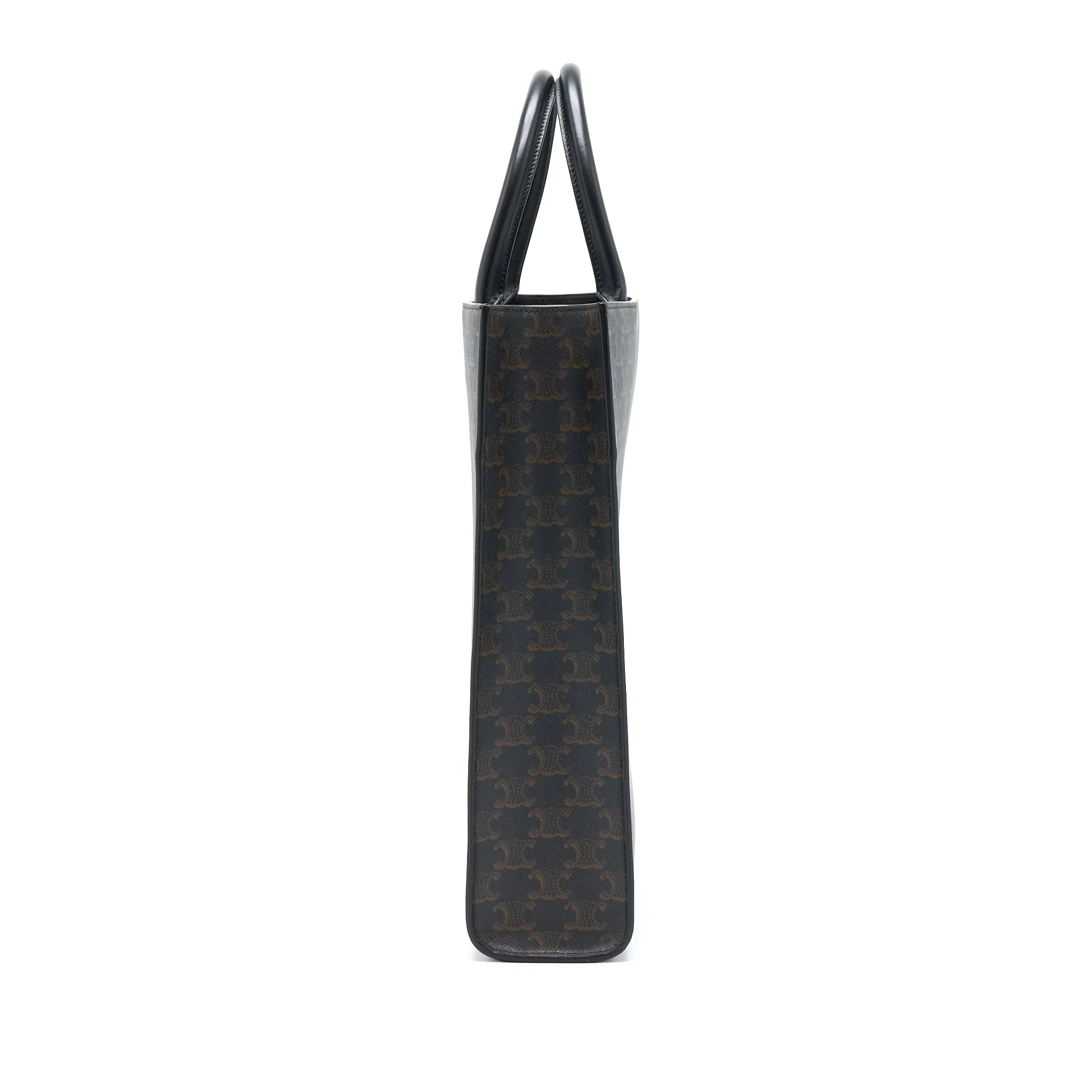 Celine Vertical Cabas Triomphe Canvas GHW