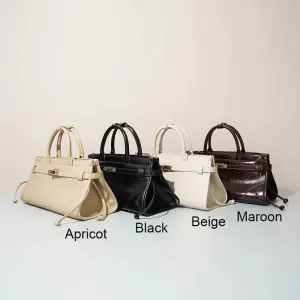 Classica Padlock Leather Tote