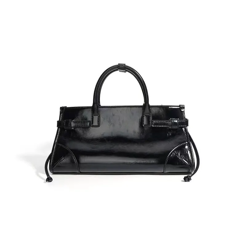 Classica Padlock Leather Tote