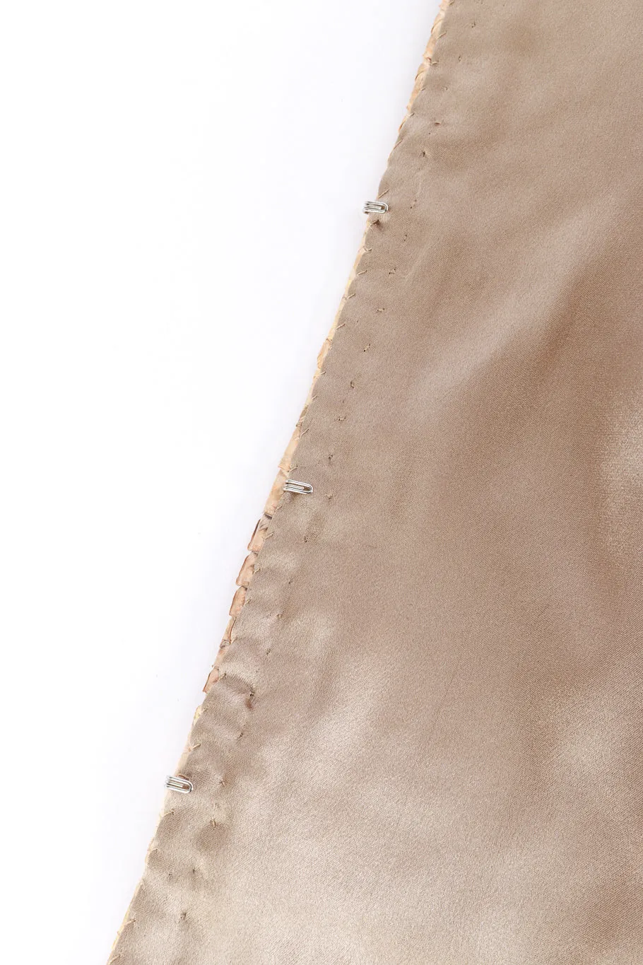 Collarless Python Jacket