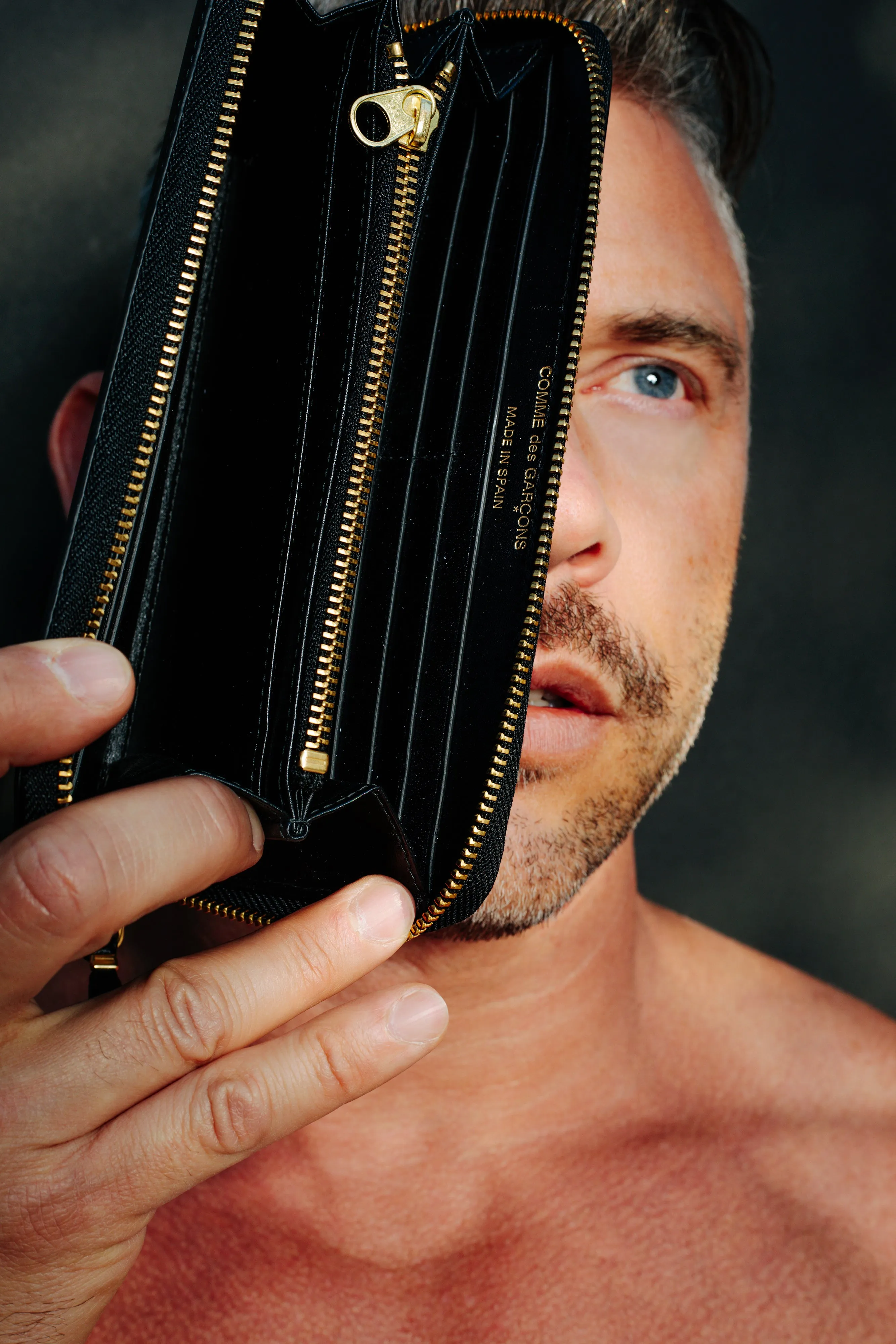 Comme des Garçons Classic Zip Around Travel Wallet