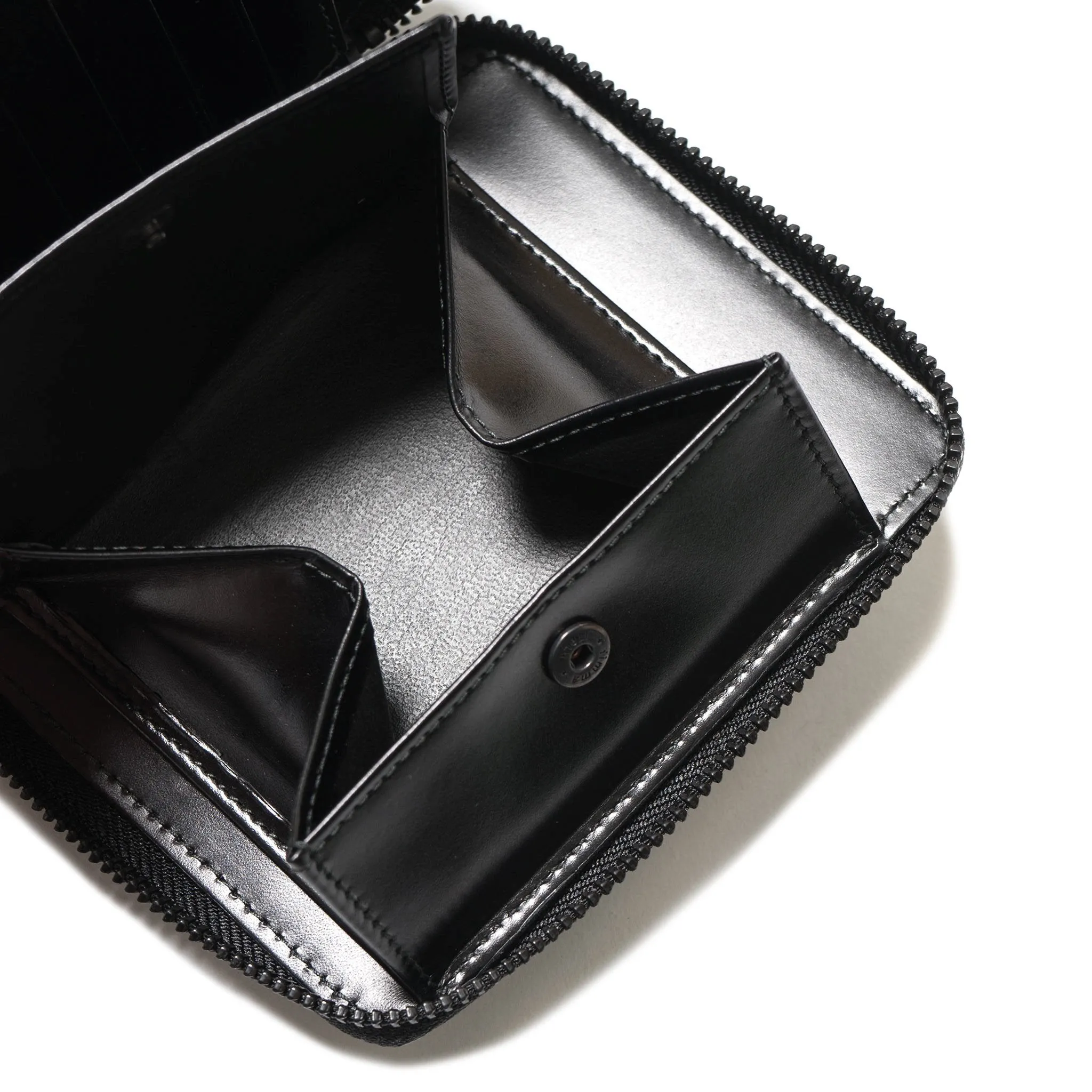 Comme des Garçons Full Zip Wallet Very Black Line