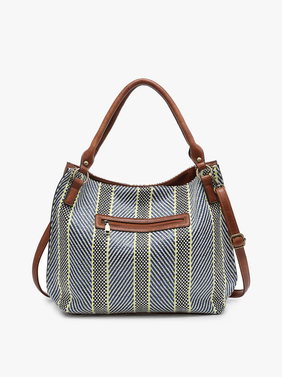 Connar Striped Tote