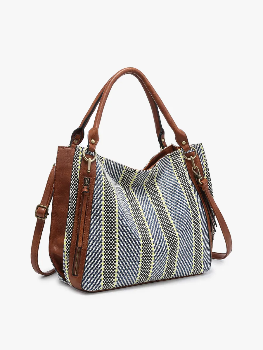 Connar Striped Tote