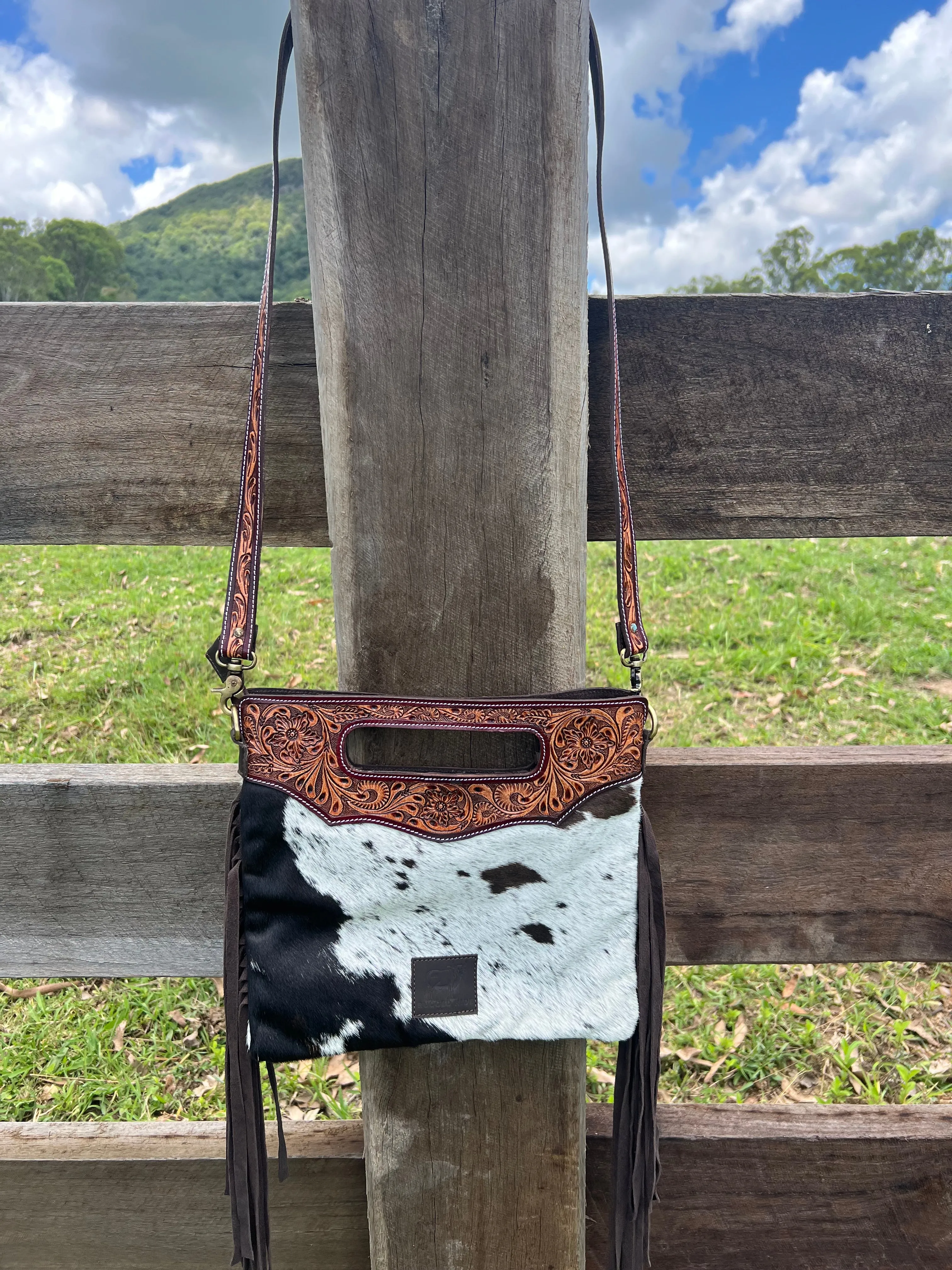 Cowhide CrossBody Bag *clearance*