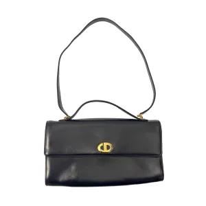 Dior Navy Logo Shoulder Bag