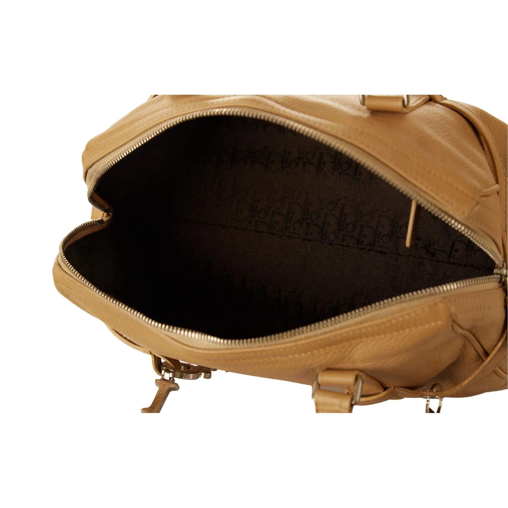 Dior Tan Leather Shoulder Bag