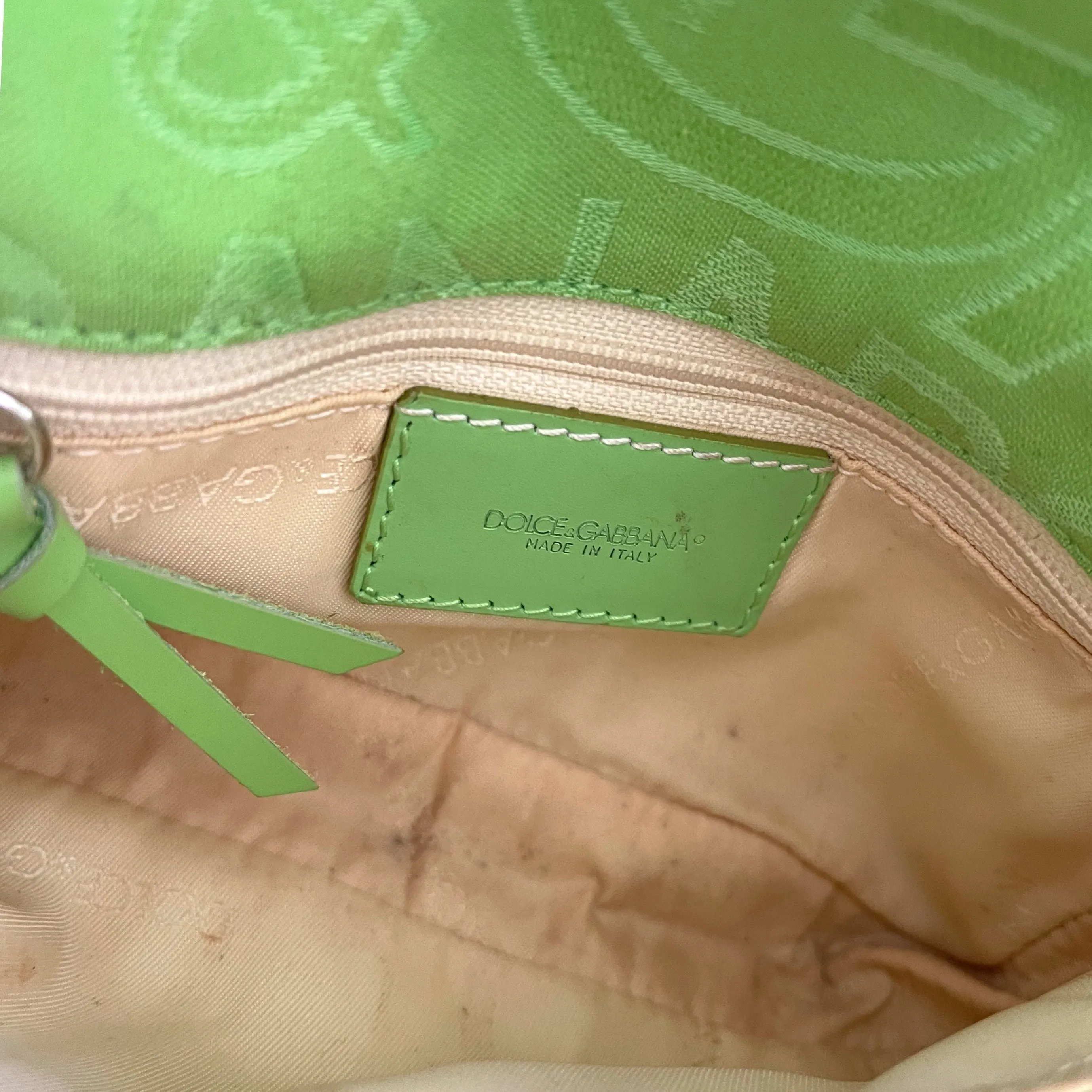 Dolce & Gabbana Green Mini Shoulder Bag
