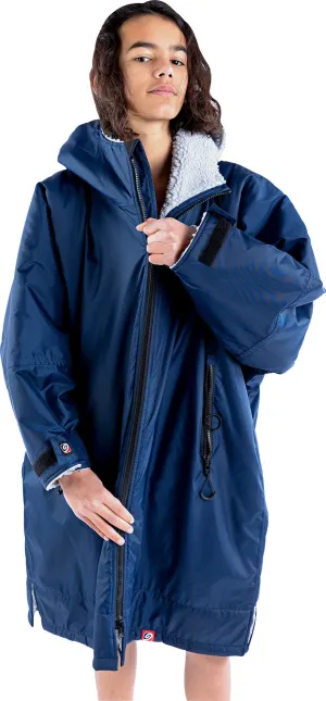 Dryrobe Advance Long Sleeve Junior Changing Robe - Navy