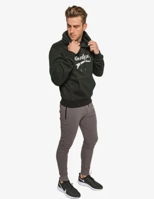 Dynamic Hooded Pullover Sweatshirt - Midnight Black