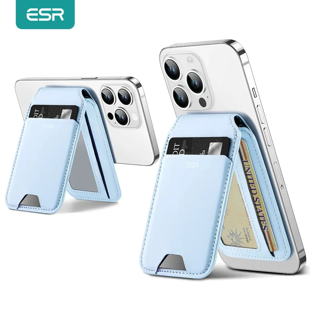 ESR Leather MagSafe®Wallet and Stand for Apple iPhone