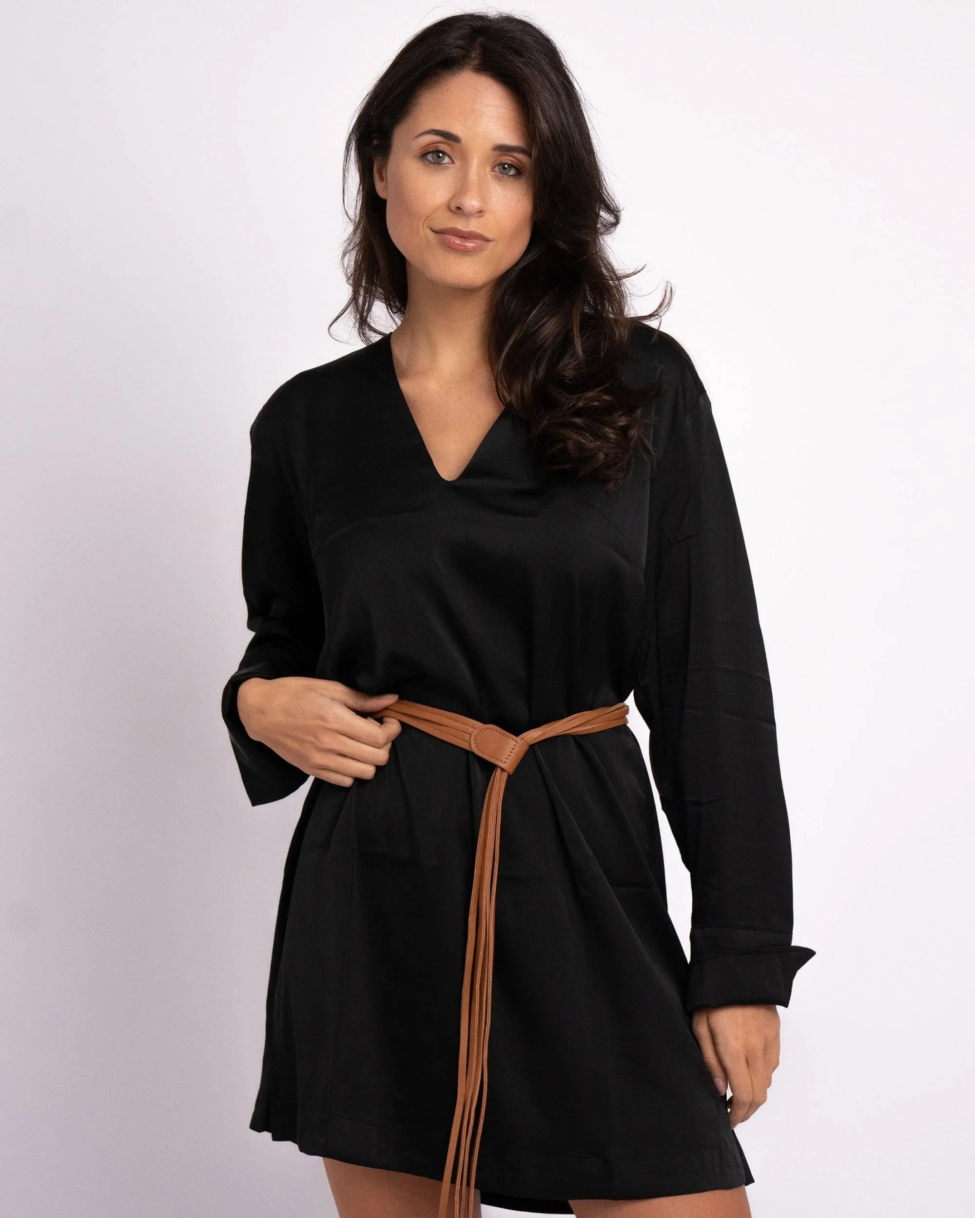 Evin | Leather Rope Belt