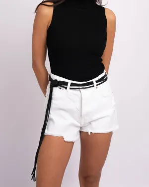 Evin | Leather Rope Belt